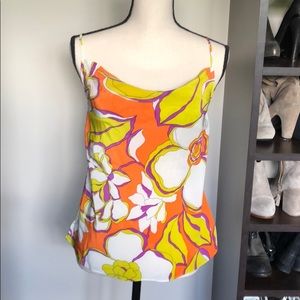 Multicolored flowered camisole Trina Turk